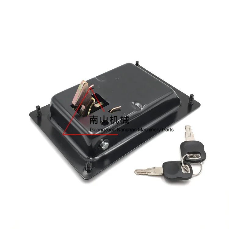 

Adapted to Yuchai yc85/135 230-8 side door lock side cover lock side door lock hydraulic pump side door lock Yuchai excavator