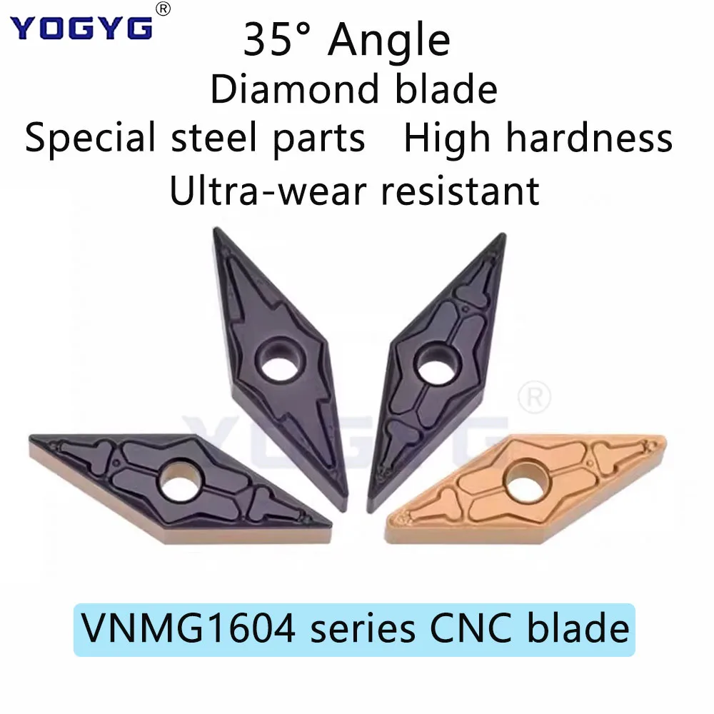 

VNMG160404 TM VNMG160408/12 TM/GF/41 Two-color coating Turning Tool Lathe Cutter Cutting Carbide Insert For Steel Parts