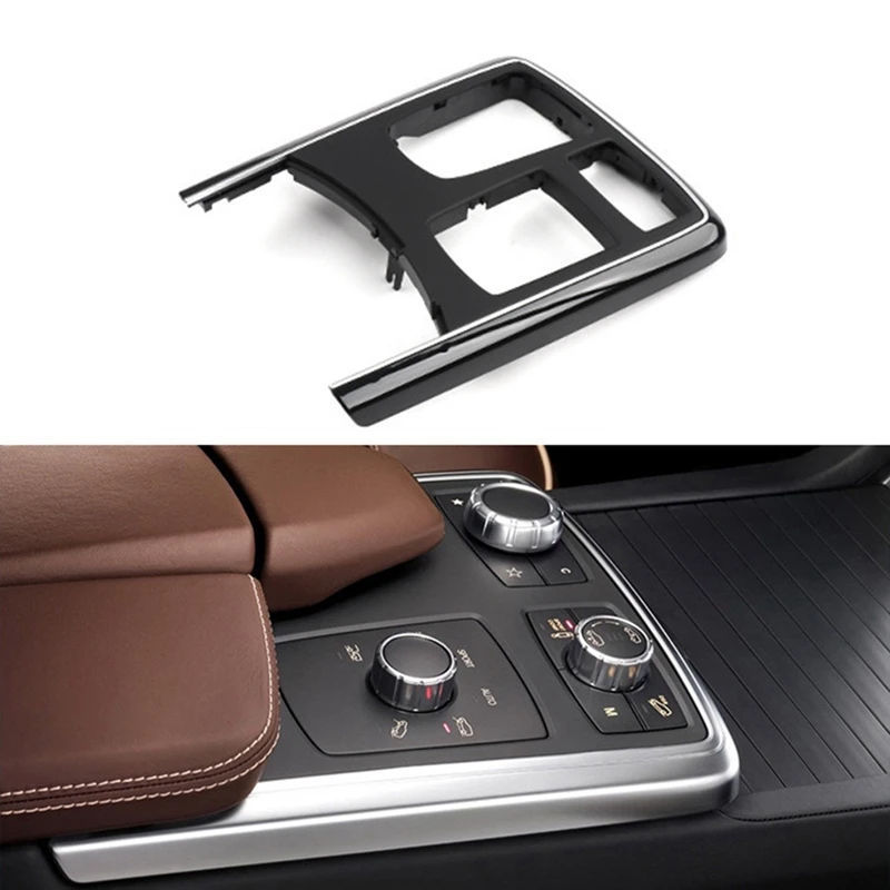 

Car Center Console Cover Armrest Box Trim Panel Frame For Mercedes-Benz ML/GL/GLE/GLS Class W166 ML300 GLE450 2012-2019