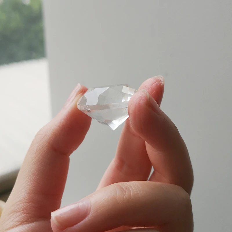 Beautiful HBL Clear Crystal Cute 20mm Glass Diamond Crafts Gift Party Gift Set Decoration Large Romantic Diamond Decoration