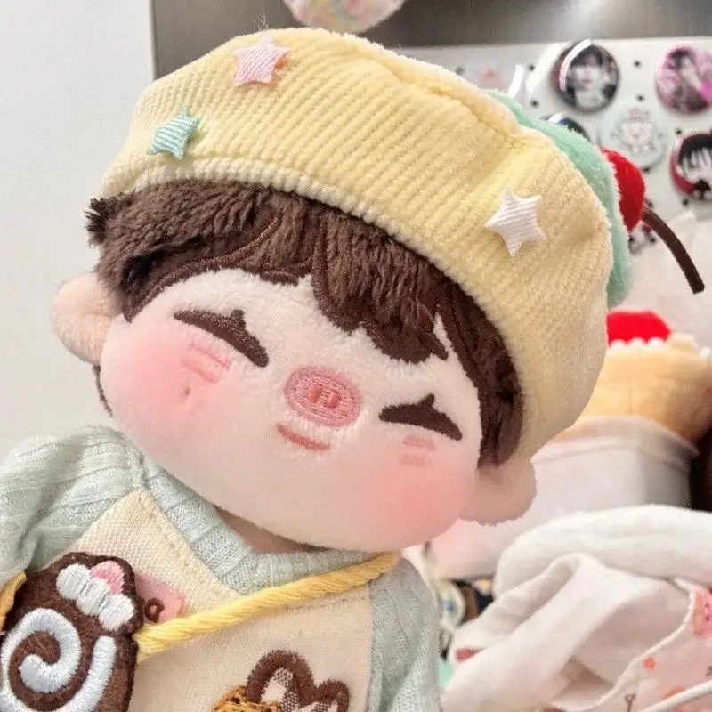 Stuffed 10cm SUNOO Starfish Dress Up Cotton Plush Doll for Friends Adults Children Birthday Gift Fan Collection