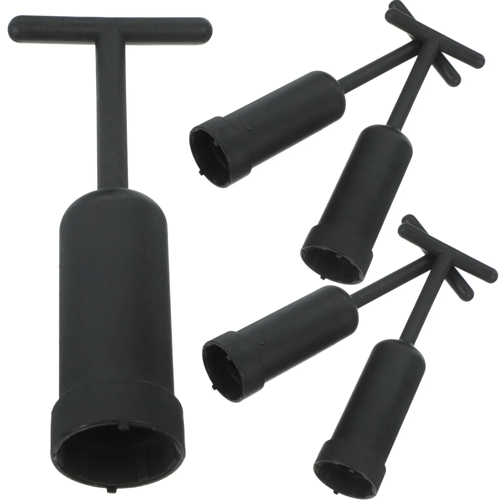 5 Pcs Plastic Wrench G9 Shade Holder Rings Replacement Tool Lampshade Fitting Socket Bulb Outer Lock Light Accessories