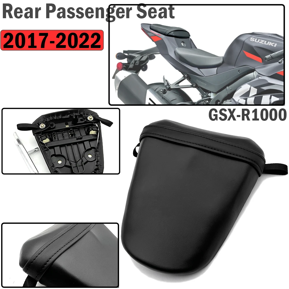 Fit For SUZUKI GSXR1000 GSX-R GSXR 1000 2017-2022 2021 2020 2019 2018 Motorcycle Accessories Rear Pillion Passenger Seat Cushion