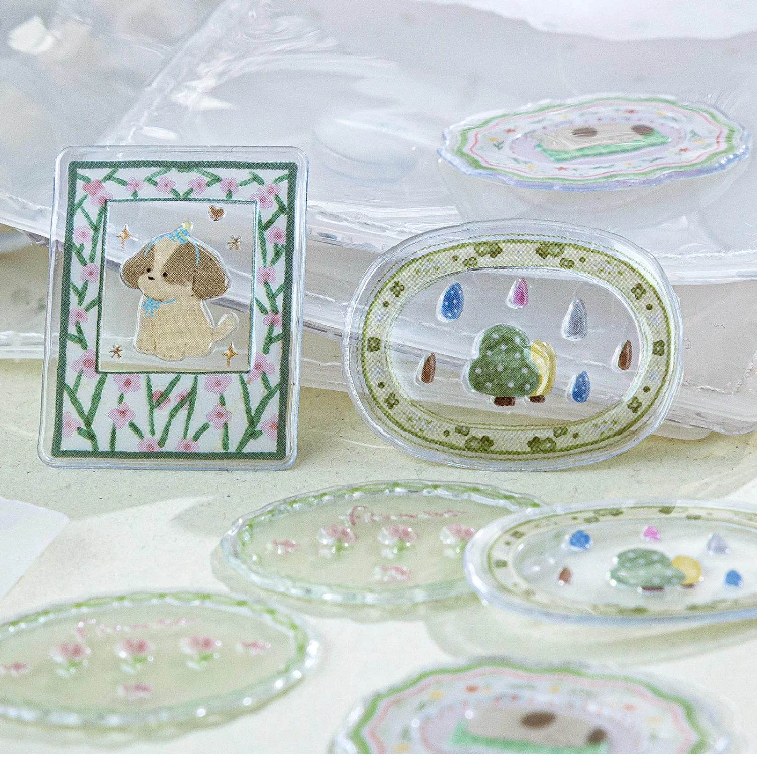 10pcs Kawaii Stationery Stickers Sweetheart Plate Diary Junk Journal Diary Planner Decorative Mobile Sticker Scrapbooking