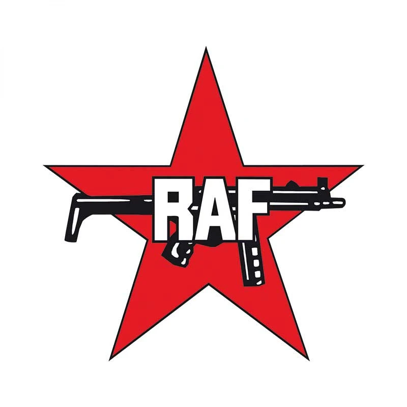 RAF Red Army Faction Car Sticker Window PVC Wall Accessories Funny Creative Decals Car Wrap Styling Graphics