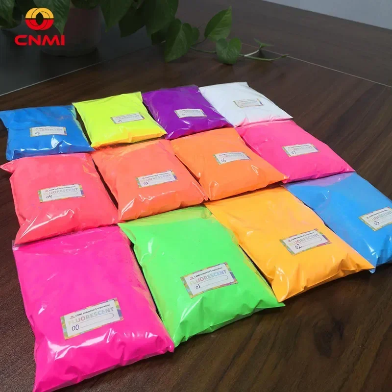 

100g/bag Neon Acrylic Powder Phosphor Pigment DIY Fluorescent Resin Powder Nail Art Rainbow Colorful Manicure Dust Polish Decor