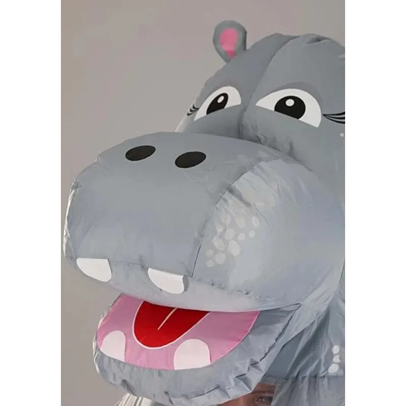 

25COSInflatable hippopotamus cosplay dress up adult Halloween costume men and women funny cute animal party props