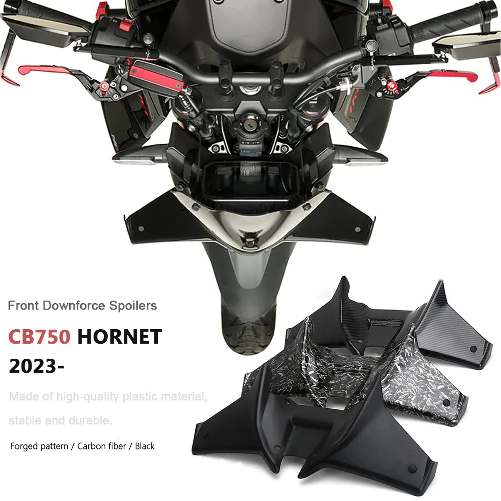 

For Honda CB750 Hornet CB 750 2023 2024 2025 Front Wing Spoiler Fixed Fairing Deflector Frontal Wing Accessories