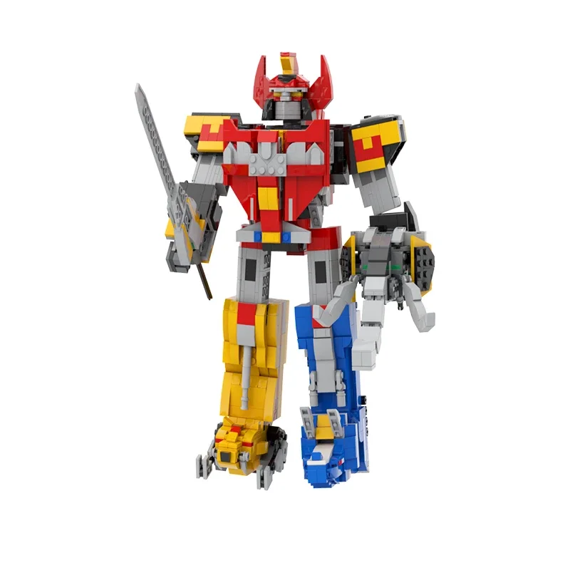 Morphin Deformation Mecha Rangered Bricks MOC Powered Dinosaur Team Robot Figure Building Blocks Kit For Megazord Kid Toys Gift