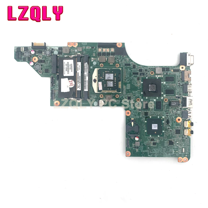 For HP Pavilion DV7T-4100 DV7-4000 605321-001 DA0LX6MB6H1 Laptop Motherboard HD5650 GPU DDR3 Main Board Full Test