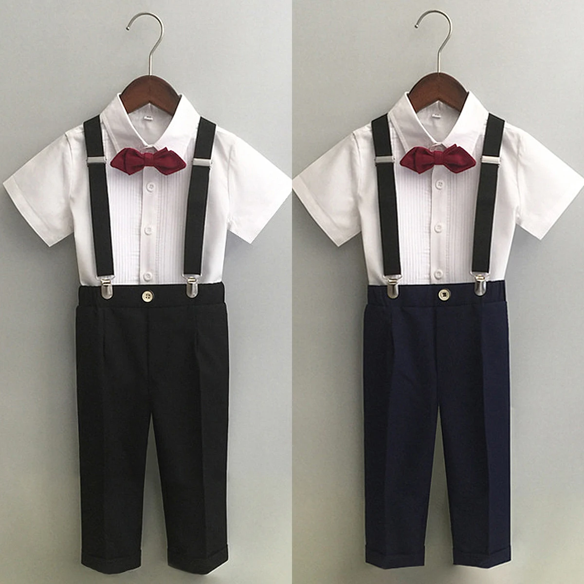 Toddler Boy Outfits Kids Wedding Suit Children Birthday Party Gift Set Easter Church School Graduation Photography Piano Clothes