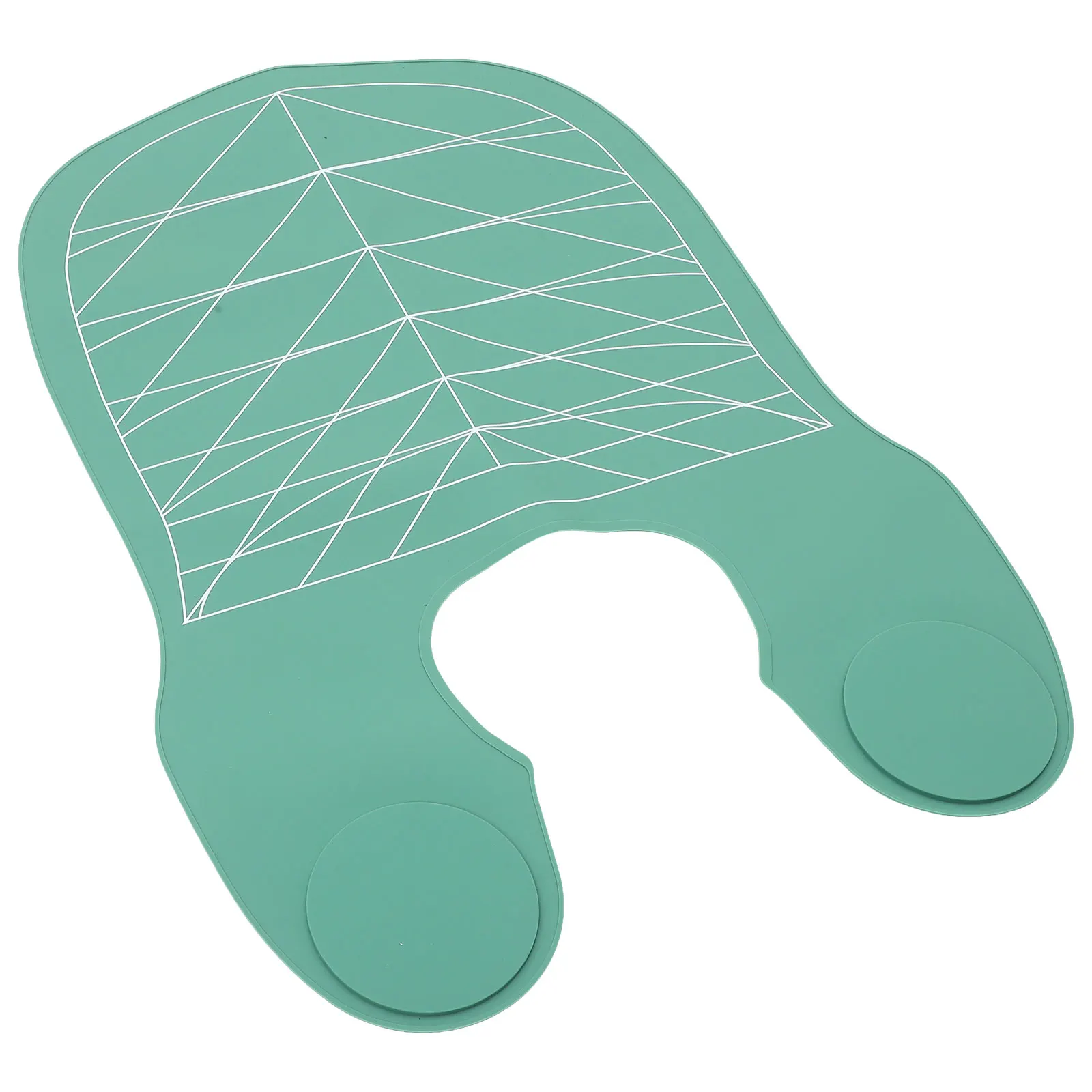 

Throttle Proof Shawl Silicone Mat Collar Cape Stylist Supplies Scissors Man Anti Breakage Extended Size for Cutting