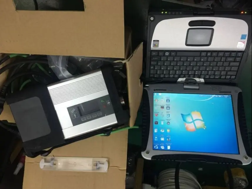 Auto Sanner Reapir Tool MB STAR C5 SD Connect Compact Diagnostic 2026.09V Software 512gb SSD in cf19 CF-19 i5 cpu Laptop