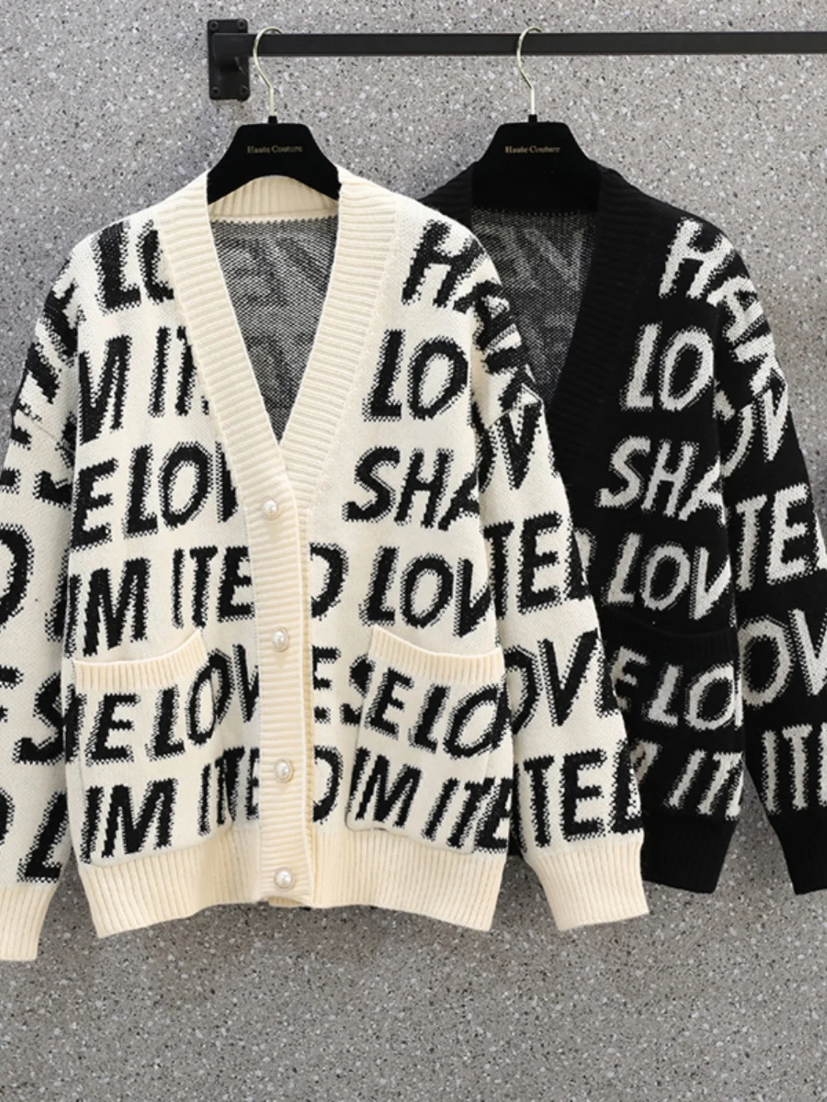 plus Size Women's Autumn Winter Lazy Sle Loose Knitted Sweater Cardigan Faionable plus SizeMM Slimming Knitwear Top