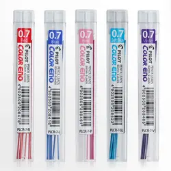 Recambio de lápiz mecánico multicolor 2B de 0,7mm, recambio de lápiz automático de plomo, suministros de dibujo para bocetos