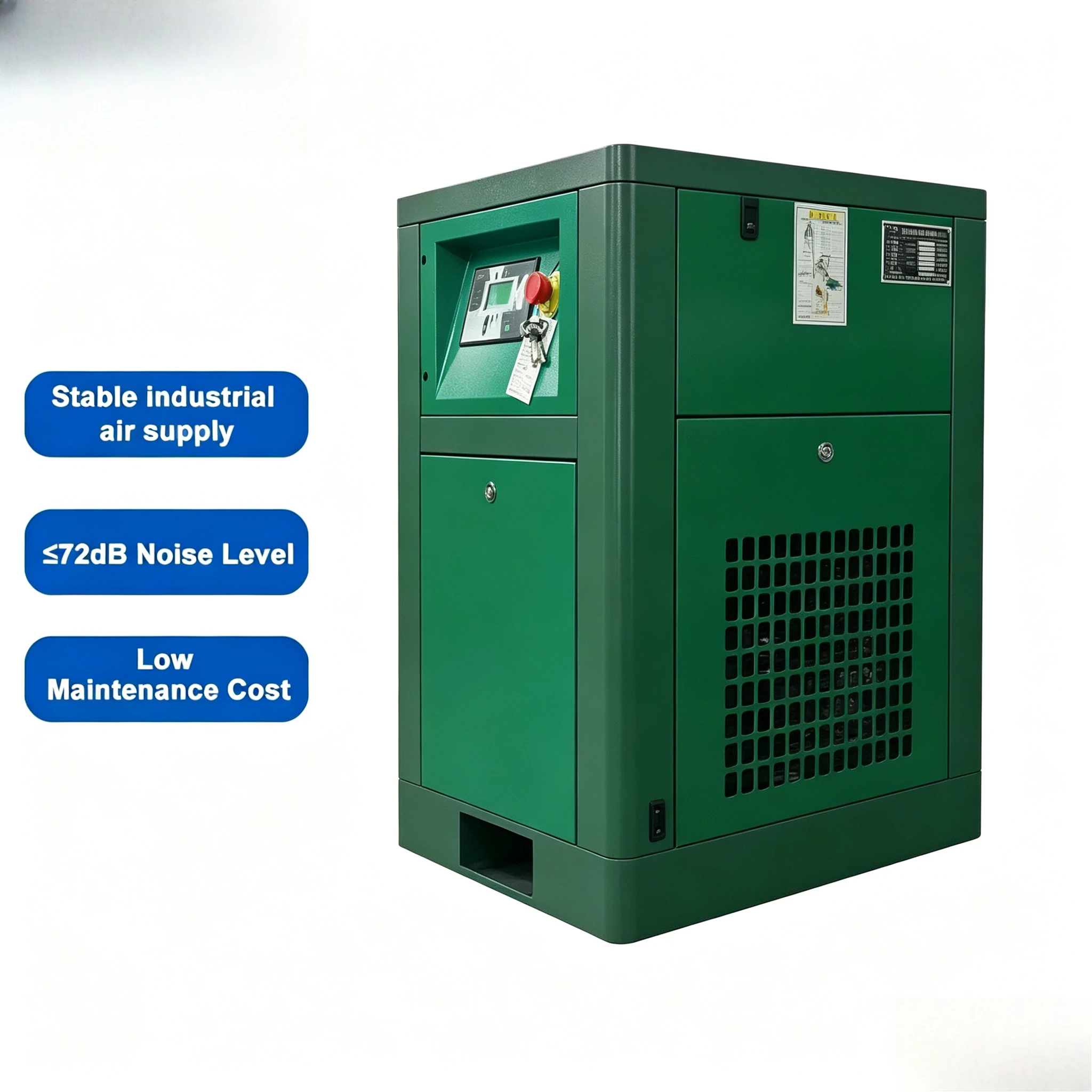 

Factory Direct Supply 7.5KW 10HP 380V 415V 220V 8bar 10bar Fix Speed Screw Air Compressor Cost Effective Solution Customized