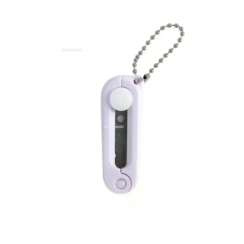 Creative Mini Portable Folding Scissors Morandi Simple Paper-Cutting Art Tool Stationary Scissors Office School Supplies image 6