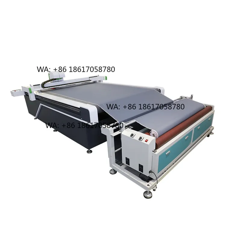 Electric Round Knife Fabric Cutting Machine for Clothing Denim Canvas Carpet