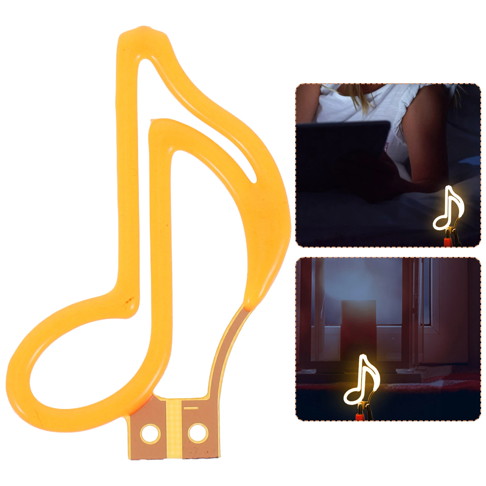 

Creative Music Note Led Filament Bulb Bright Warm Lighting Decorative Lamp For Bedroom Kids Room Wedding Party Display Energy