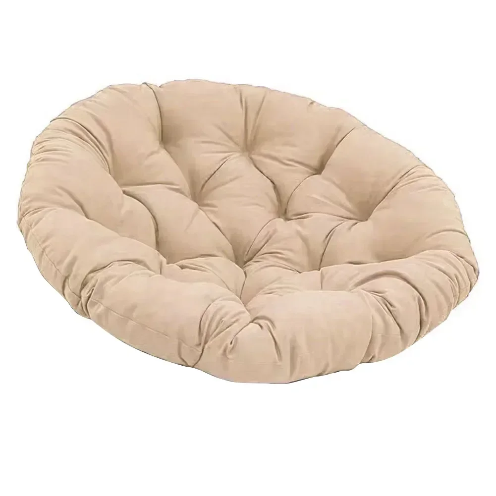 1pc Chair Rocking Chair Hanging Basket Chair Papaya Chair Round Cushion 60x60 Cm Home Textile Accessories