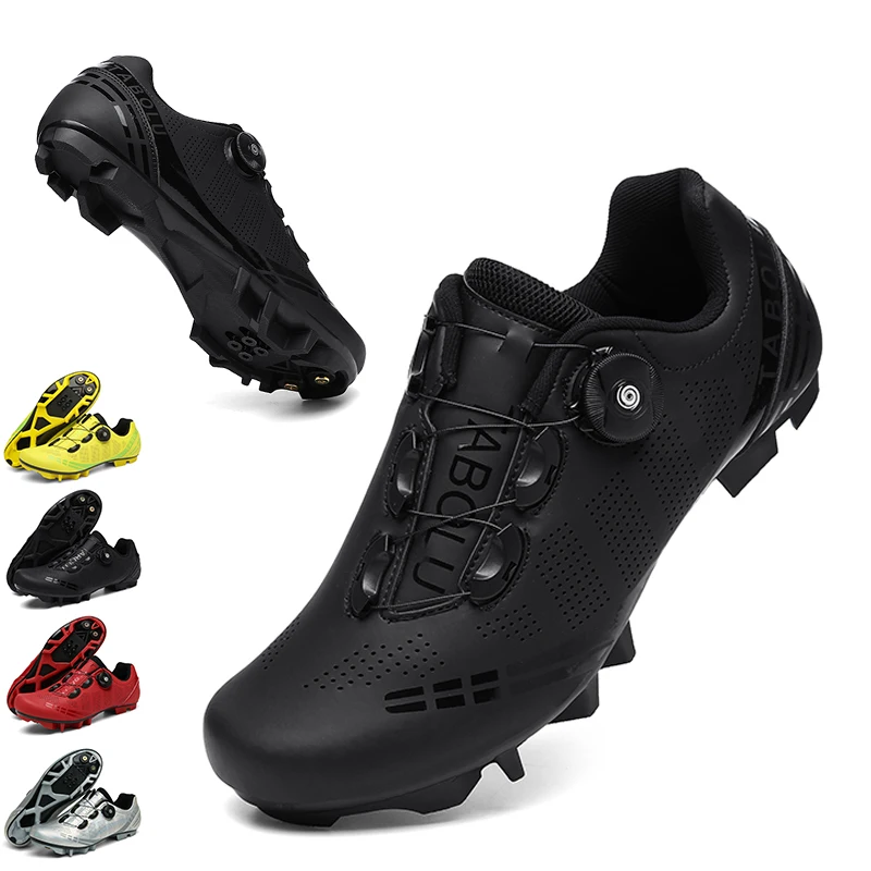 MTB-Radschuhe, verbesserte professionelle MTB-Mountainbike-Offroad-Atmungsaktive Radschuhe, Rennradschuhe, Damen-Radschuhe