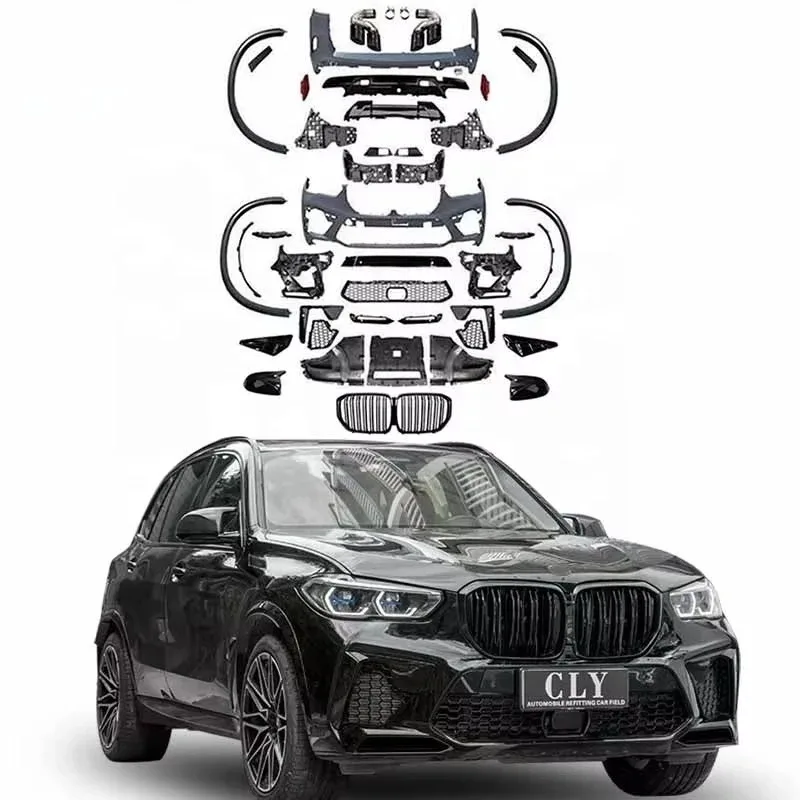 

Automotive Parts Body Kits for X5 G05 Facelift X5M Car Bumpers Grill Wheel Hub Rear View Mirror Shells Diffuser Exhaust Pipe