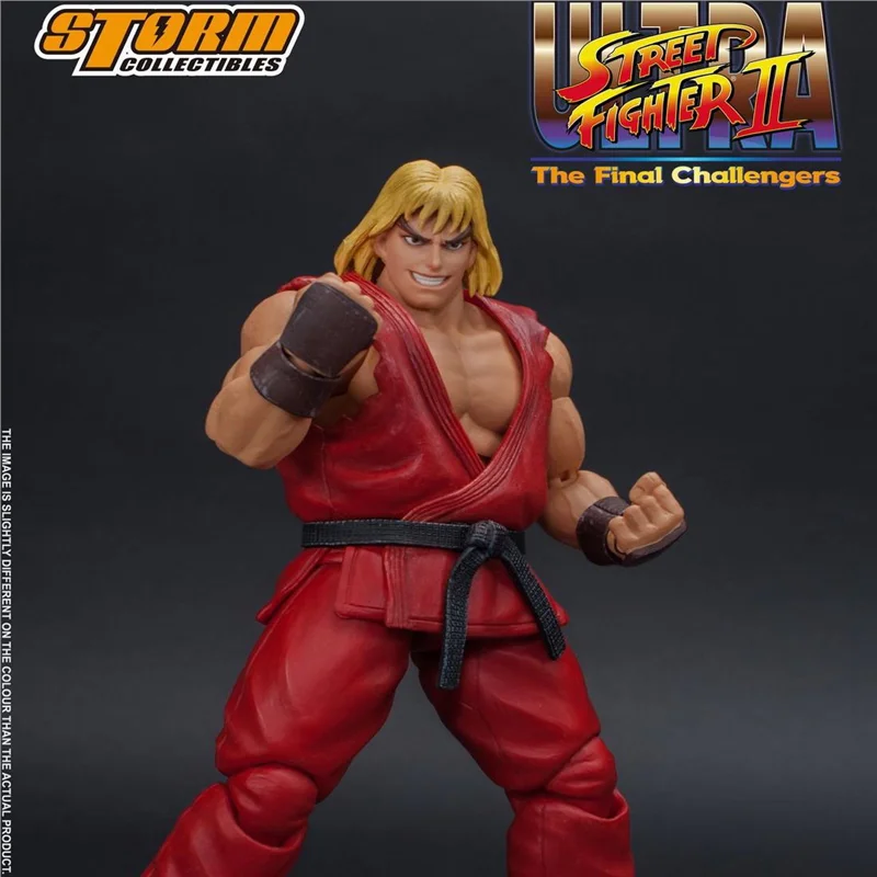 【Auf Lager】Ko Version 1/12 Street Fighter Ken Ken Moving Figure Dalsim Vega Flying Dragon Ornament Box