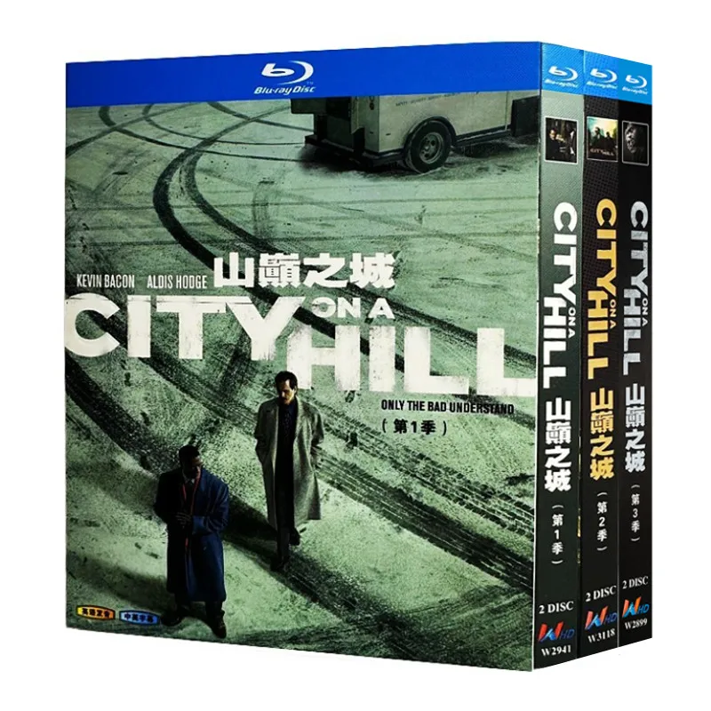 

Blu-ray Ultra HD TV Series City on a Hill Seasons 1–3 Box Set with English and Traditional Chinese Subtitles