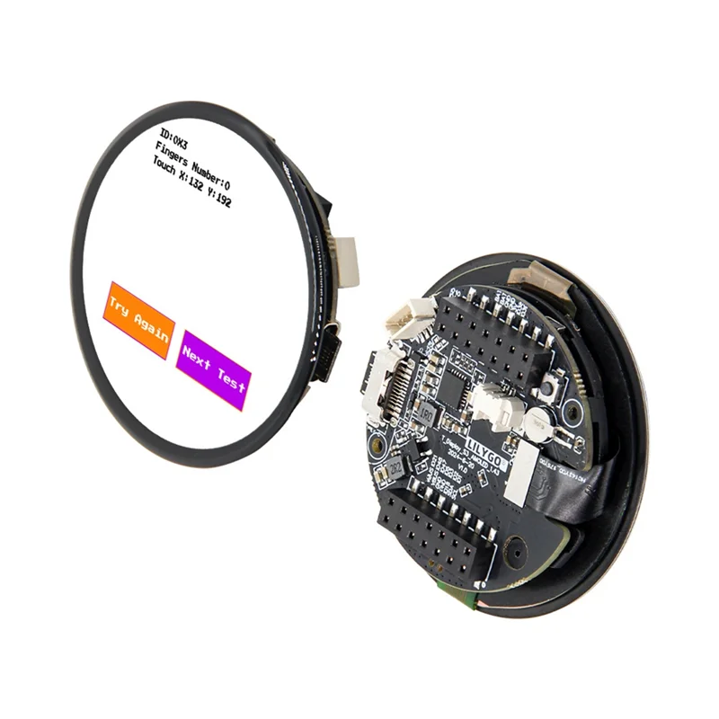 Neu – T-Display-S3 ESP32-S3 Entwicklungsboard 1,75 Zoll AMOLED, WLAN, Bluetooth 16 MB Flash, 8 MB PSRAM