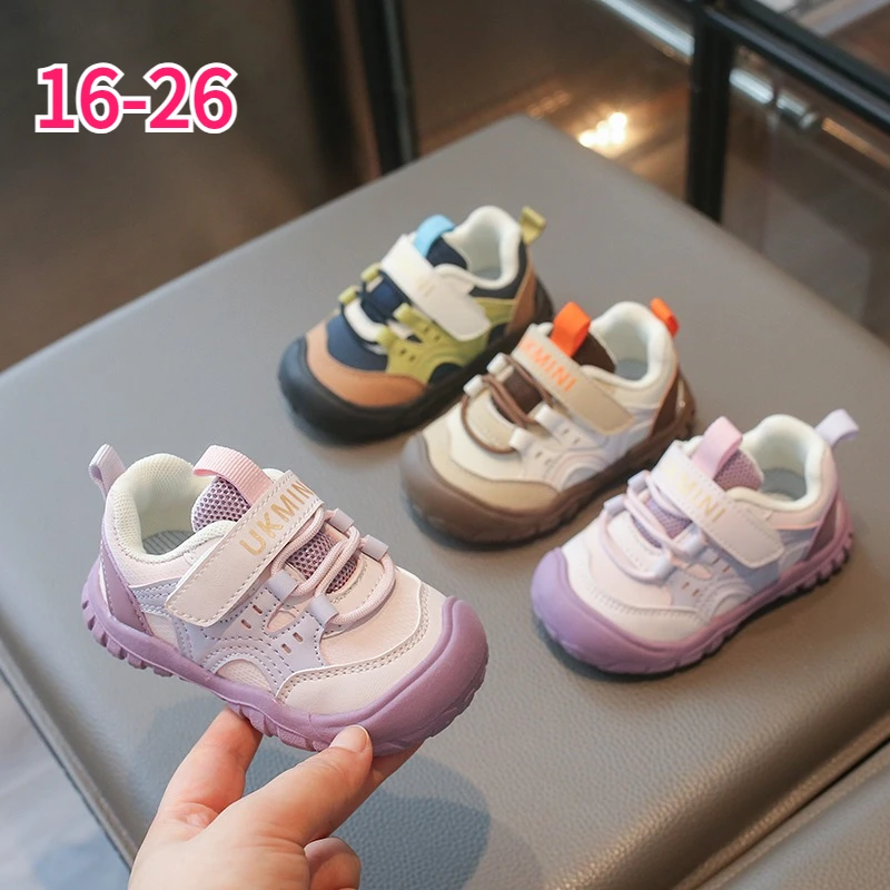 Kids Toddler Sneakers Breathable Mesh Baby Shoes Anti Slip Soft Sports Footwear for Boys Girls Outdoor Ages 1‑6 Children's Shoes