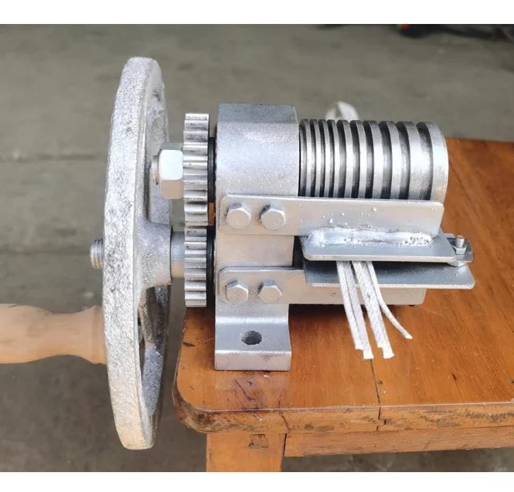 New Manual Wire Drawing Knife Thin Bamboo Slice PP Plastic Tape Slitting Machine Fiber Opening Machine Plastic Steel Strip
