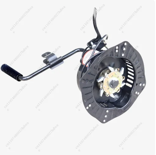 

No-Pull Diesel Engine Starter Hand Crank Manual Starter for Generator Micro Tiller Electric Start Compatible