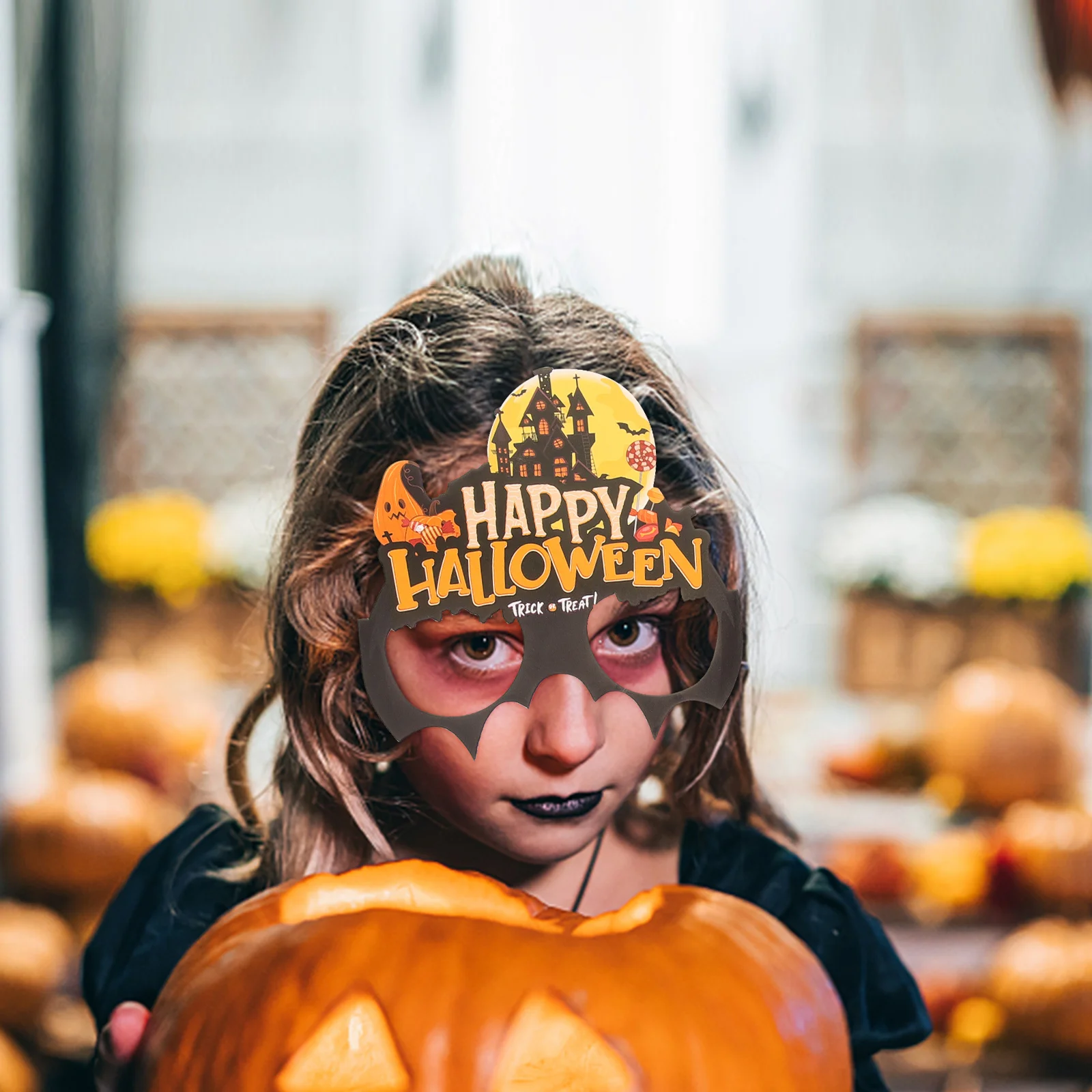 

6 шт., очки для Хэллоуина, новинка, вечерние очки, легкие забавные очки, реквизит для взрослых, праздничный реквизит для фотосессии, уникальный