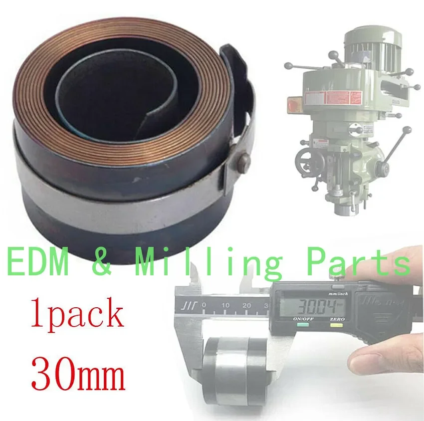 

1pc Milling Machine CNC Part- Clock (Quill) Spring 30mm Wide NT40 R-8 For Bridgeport Mill Part