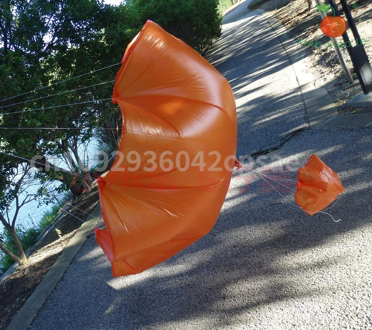 

10-12kg Payload Parachute with Guide Parachute 544, Ultra-thin Fabric Parachute Package