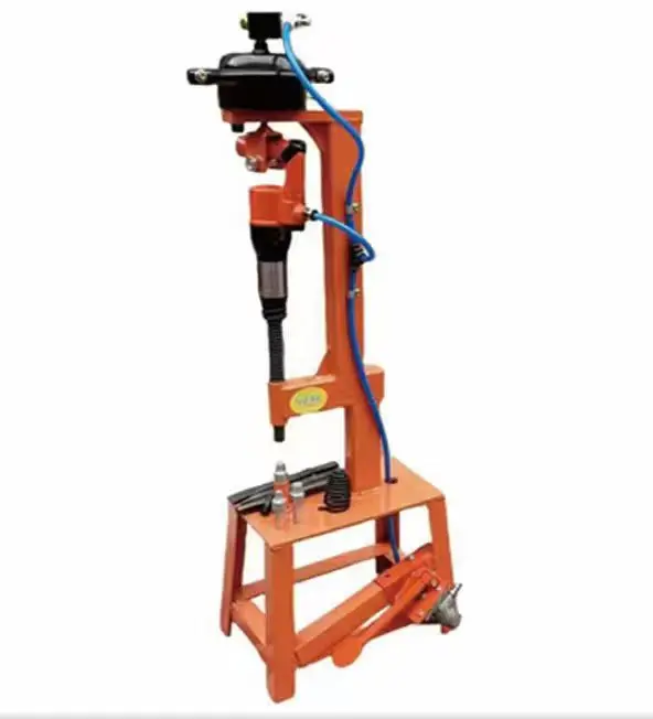 Frame Press Clinching Pneumatic Brake Shoe Lining Riveting Machine For Truck Break Lining
