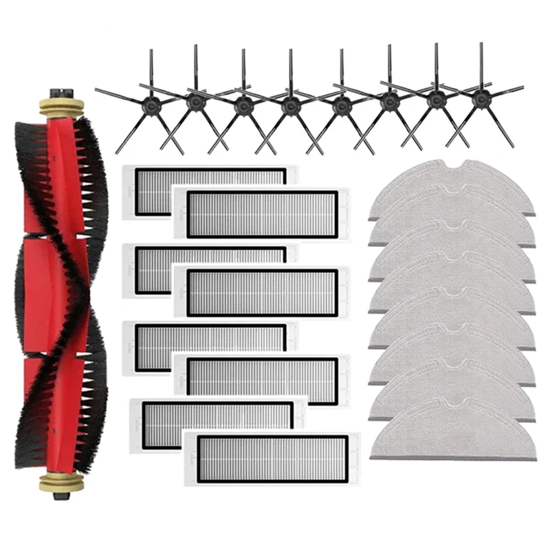 

Для Roborock S5 S50 S51 S55 S6 S60 S6 чистый Запчасти для пылесоса HEPA фильтр Швабра Ткань основная боковая щетка аксессуары