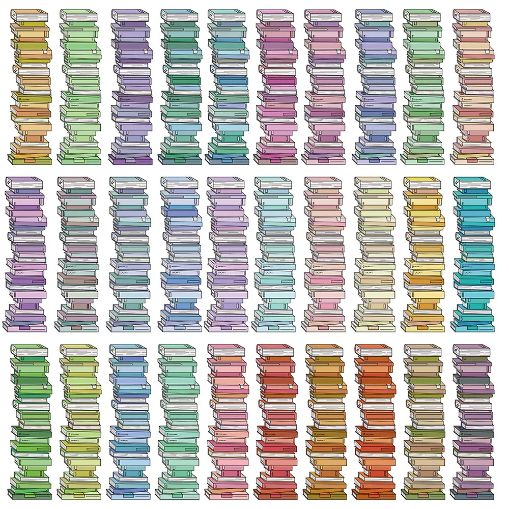 30PCS Creative Book Tracker Bookmark Decoration Student Books Page Labeling Gifts Personalized Decoration Bookmarks
