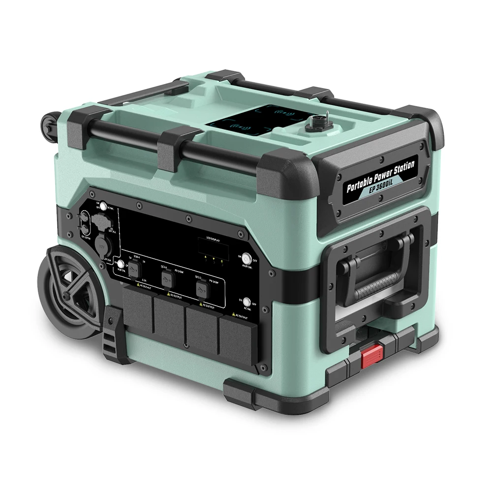 New Arrival 3600W Multifunction Solar Panel Energy Storage Back up Portable Solar Generator Solar Energy System