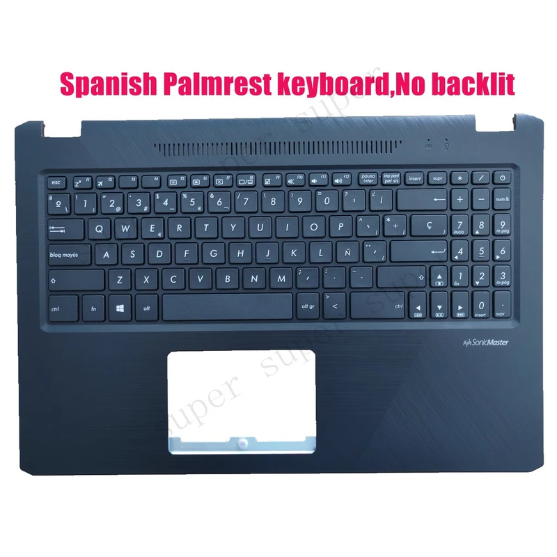 

SSS+ Spanish Palmrest keyboard for ASUS R570UD R570ZD K570UD K570ZD F570ZD