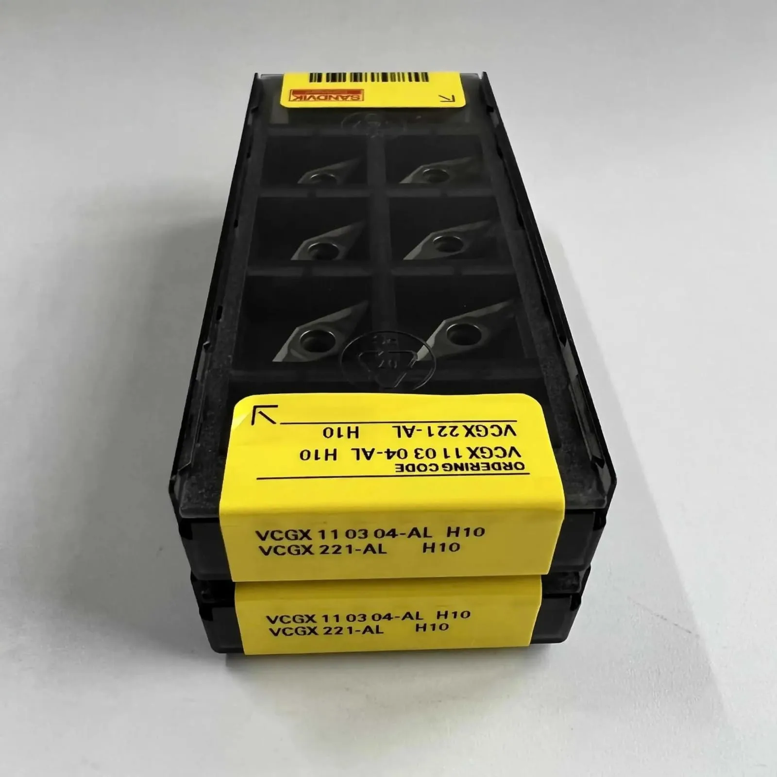 

Original SANDVIK / VCGX110304-AL H10 / Hard alloy CNC Blade 10 Pcs