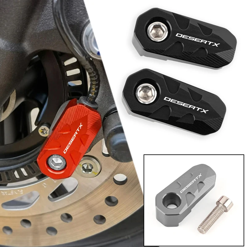 

Новинка 2025 года, подходит для Ducati DesertX D-esertX 2024 2023, аксессуары для мотоциклов с ЧПУ, переднее и заднее колесо, датчик ABS, защитная защита