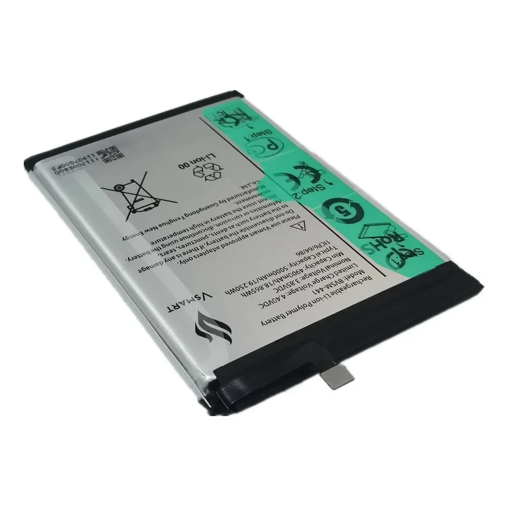 2024 Years High Quality VSMART BVSM 441 Phone Replacement Battery For VSMART BVSM-441 5000mAh Genuine Battery Batteries Bateria