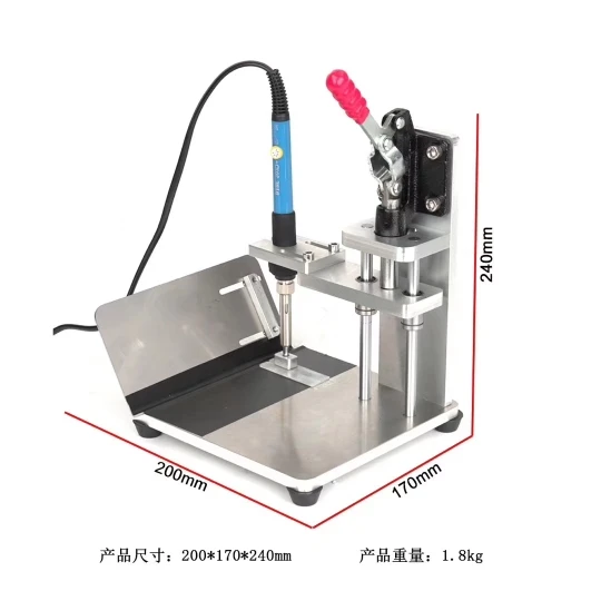 Manual Heating Soldering Machine for IPhone X Touch Glass Lcd TP Flex Solder Press