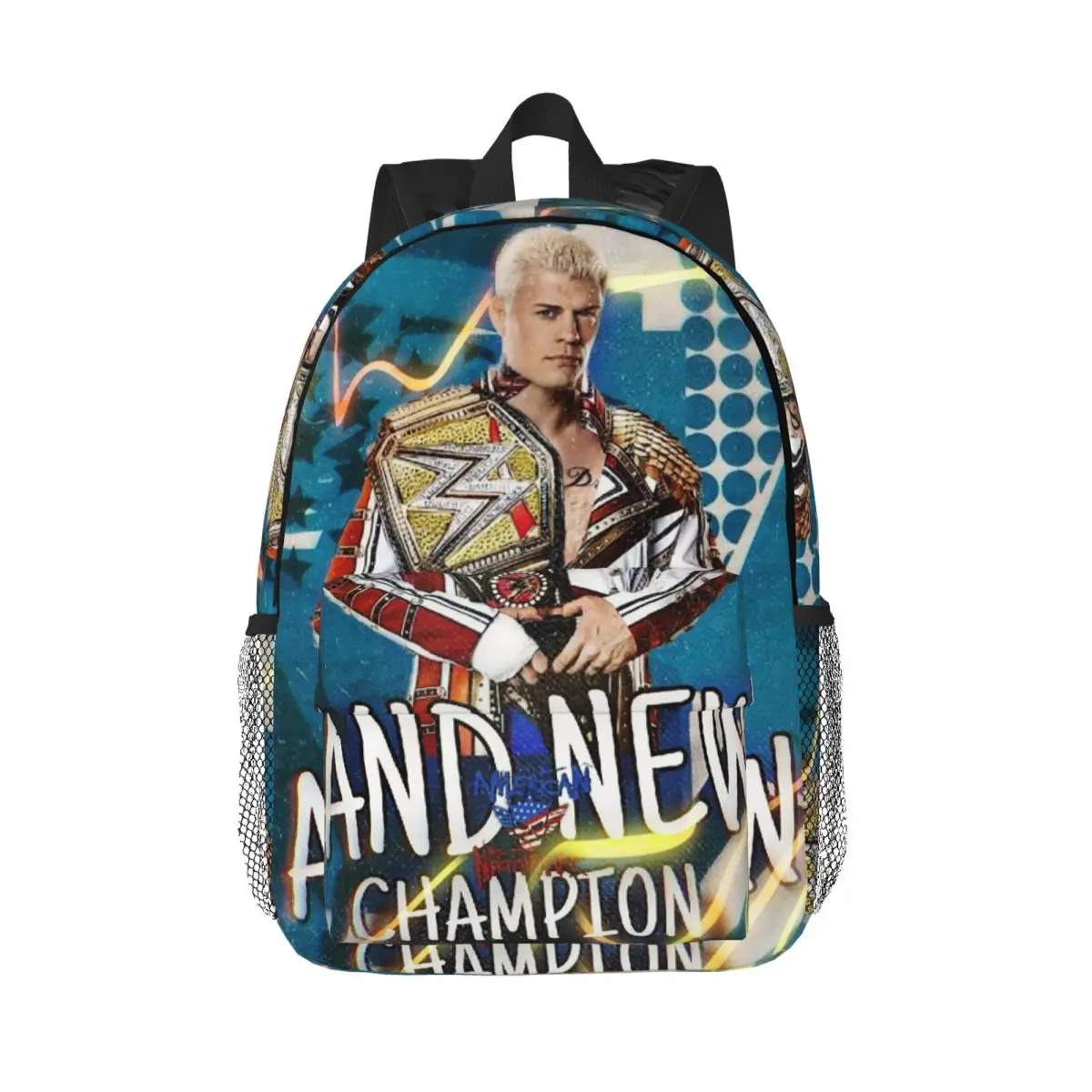 

In The Ring Cody Rhodes American Nightmare Backpack Hot Sale Daypack Boys Girls BookBag Shoulder Bags for Men Women School Bag