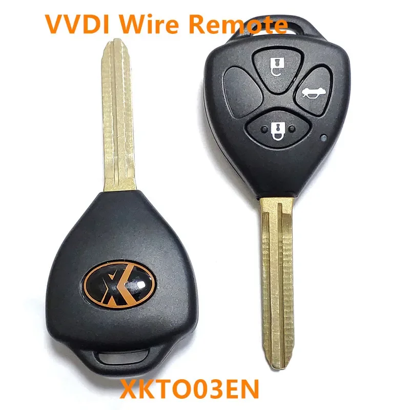 10 sztuk/partia Xhorse uniwersalny pilot xvdi XKTO02EN XKTO03EN XKTO04EN XKTO04EN XKTO05EN nie Transpponder Chip do Toyota VVDI2