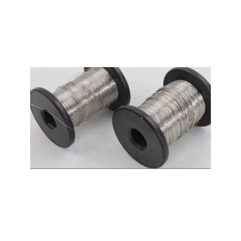 Fil de titane pur médical 99.9%, alliage TC4 Ti pour expériences scientifiques