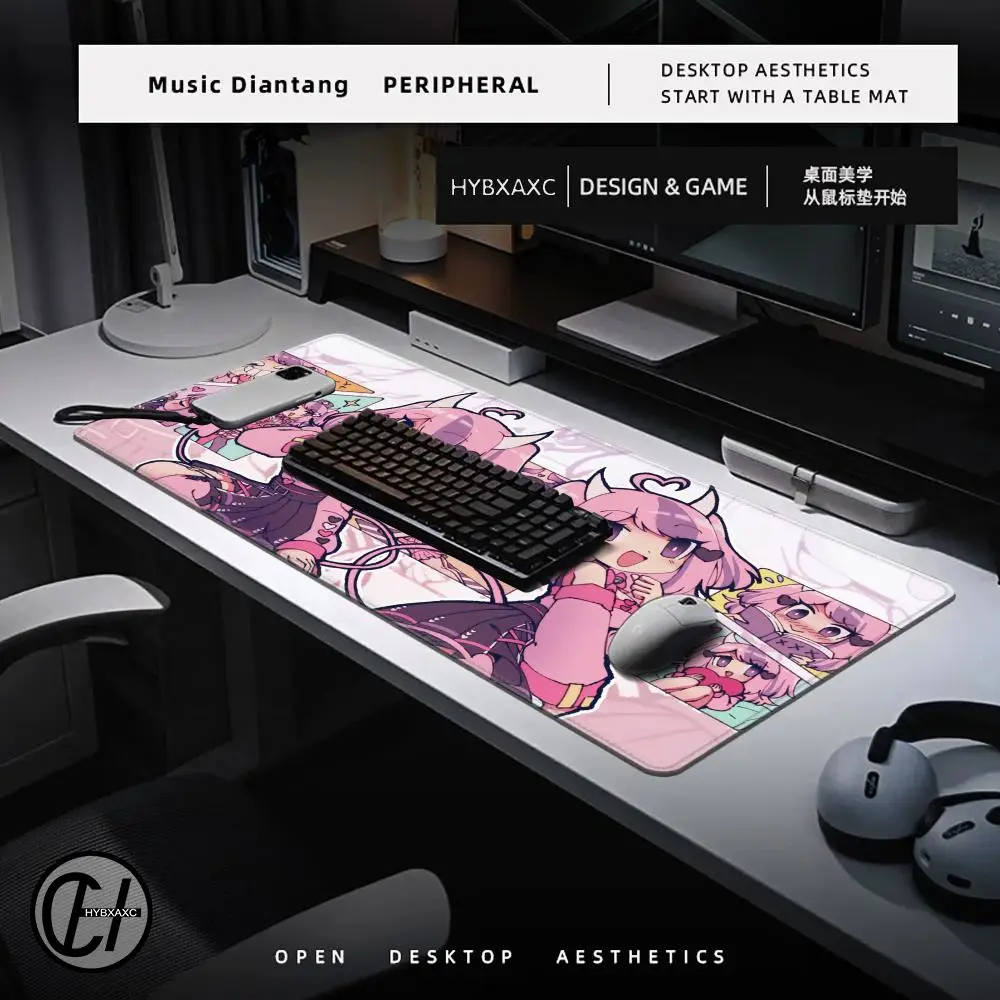 1200x600 Ironmouse Vtuber Anime Large Mouse Pad PlayMat Office Mousepad Game Creative Desk Gaming Mat
