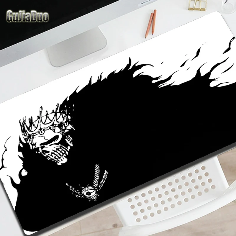 

GuJiaDuo Skull Art 40x90 Extra Large Mouse Pad Notebook Keyboard Table Desk Mat Waterproof Non-slip Mousepad Gamer Cabinet Rug