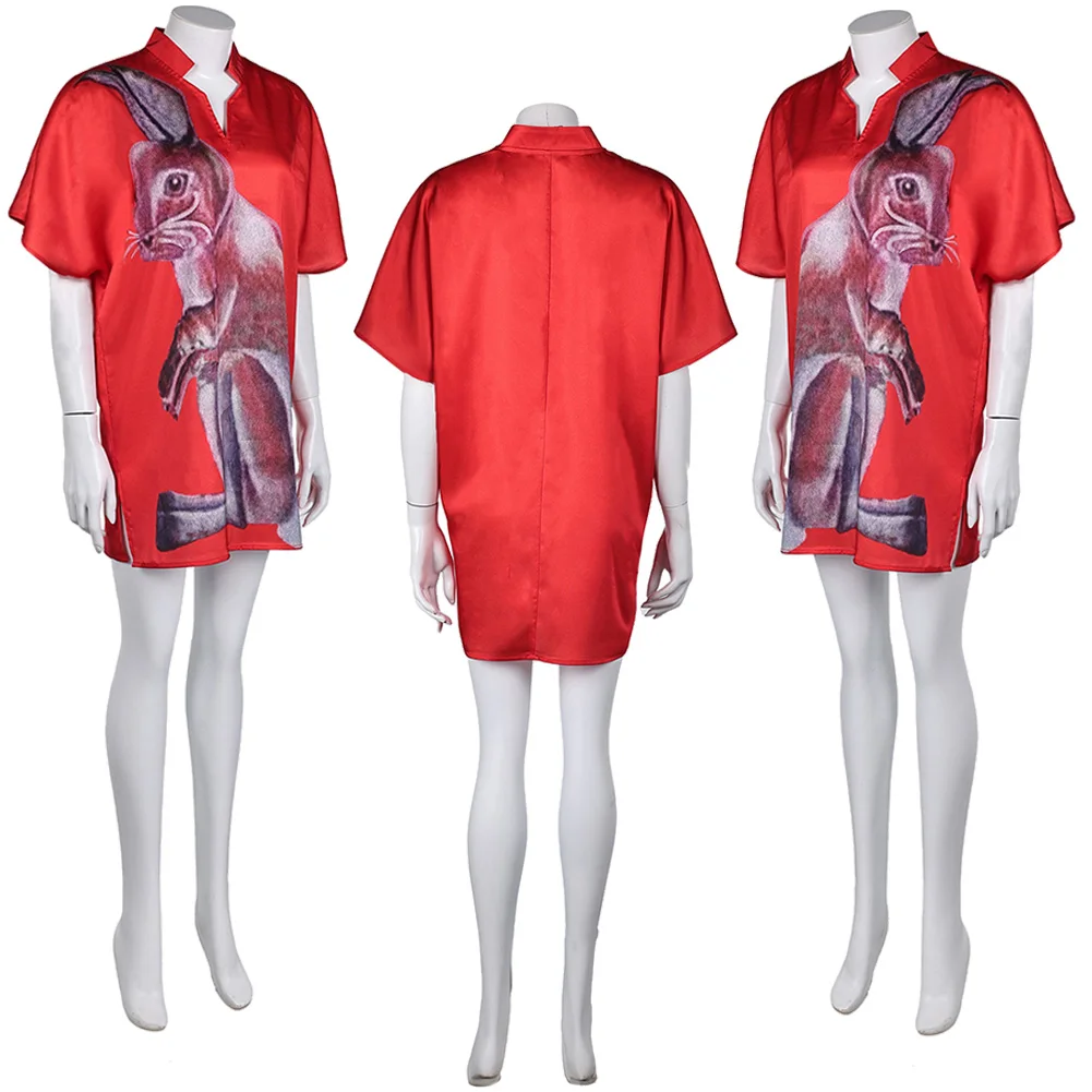 Wholesale Anni Agnetha Cosplay Role Play Short Dress 70s Rock Band Cosplay Costume Adult Women Roleplay Fantasy Party Clothes